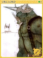 Orc Lord Card